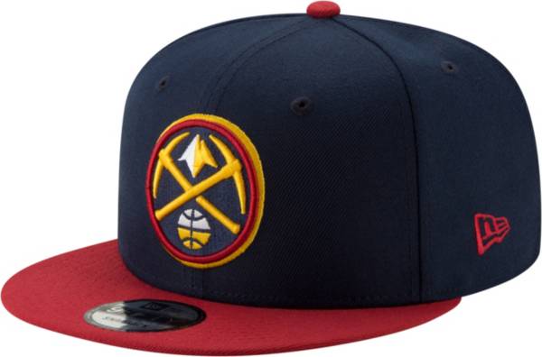 New Era Men's Denver Nuggets 9Fifty Two- Tone Adjustable Snapback Hat