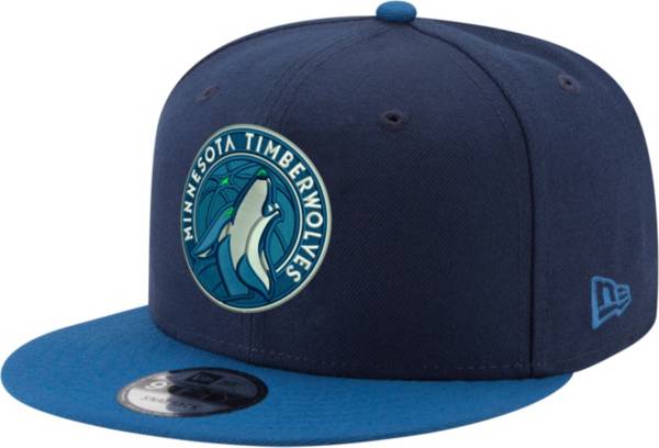 New Era Men's Minnesota Timberwolves Two Tone 9Fifty Adjustable Snapback Hat