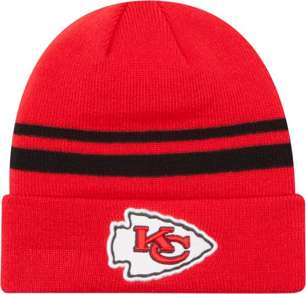 New Era Men's Kansas City Chiefs Red Cuffed Knit