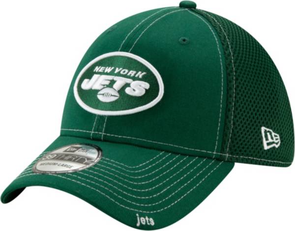 New Era Men's New York Jets Neo Flex Green Stretch Fit Hat