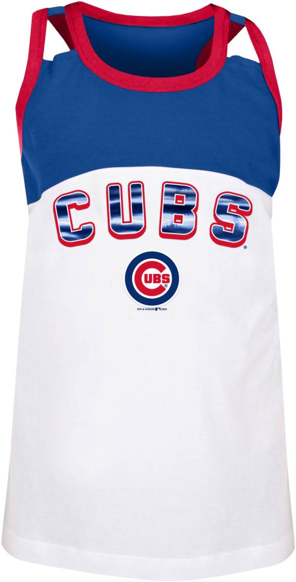 New Era Youth Chicago Cubs Blue Jersey Tank Top