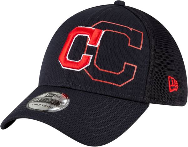 New Era Youth Cleveland Indians 39Thirty Tonel Neo Stretch Fit Hat