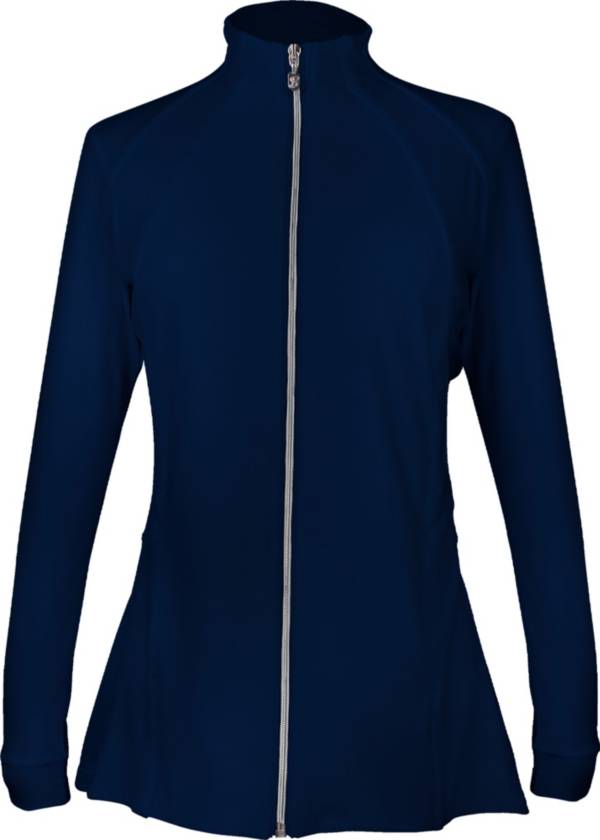 Sofibella Women's Pleated Full Zip Jacket