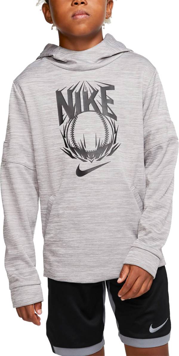 Nike Boys' Therma Pullover Baseball Hoodie