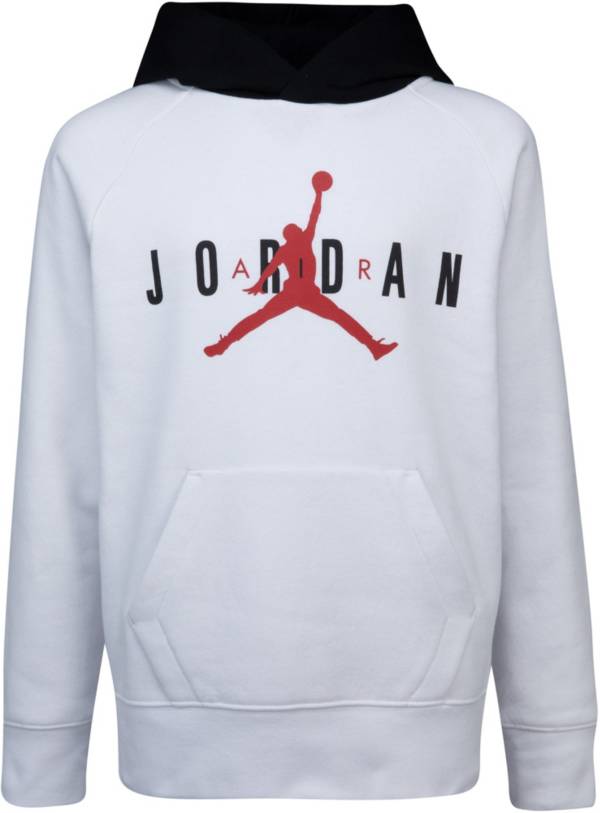 Jordan Boys' Sueded Fleece Colorblock Hoodie