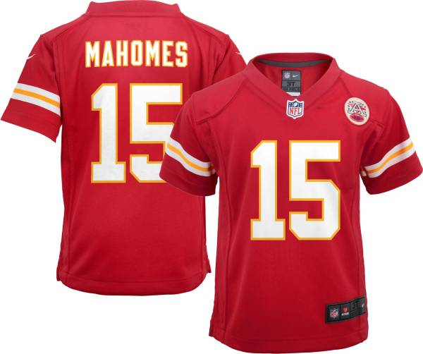 Patrick Mahomes Kansas City Chiefs #15 Youth Player Name & Number Mesh Jersey Red 