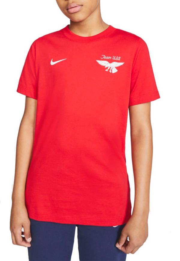 Nike Boys' Sportswear USA Olympic Eagle T-Shirt