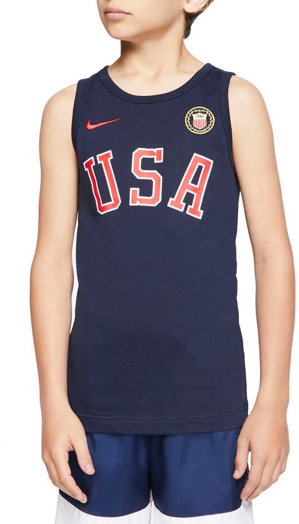 Nike Boys' Sportswear Olympic USA Graphic Tank Top