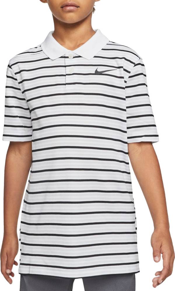 Nike Boys' Multi-Stripe Dry Victory Golf Polo