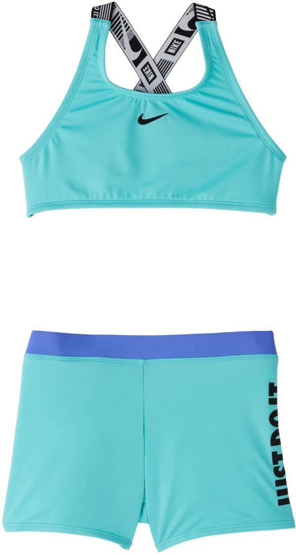 Nike Girls' JDI Crossback Sport Two Piece Swimsuit product image