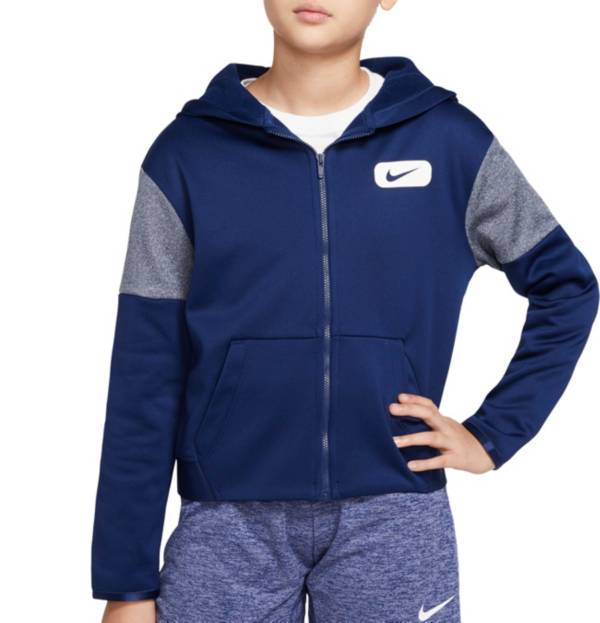 Nike Girls' Therma Full-Zip Hoodie
