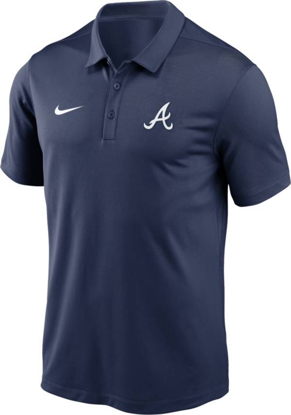 Nike Men's Atlanta Braves Navy Franchise Polo