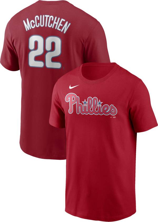 Nike Men's Philadelphia Phillies Andrew McCutchen #22 Red T-Shirt