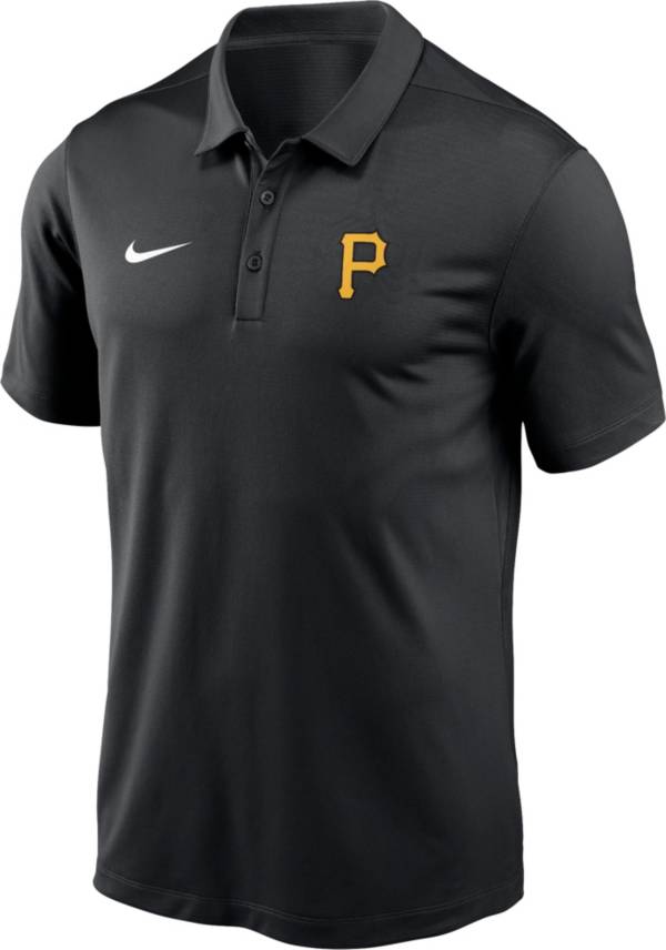 Nike Men's Pittsburgh Pirates Black Franchise Polo