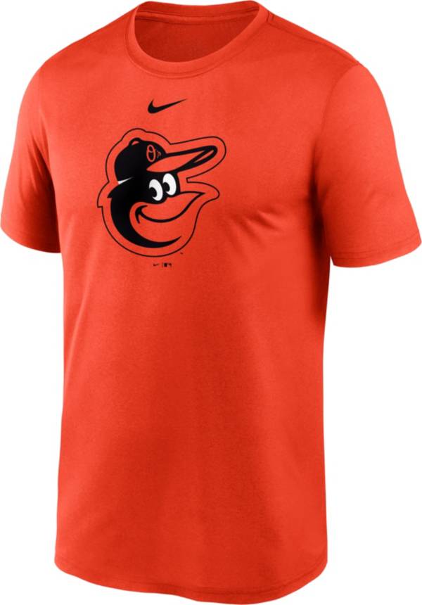 Nike Men's Baltimore Orioles Orange Large Logo Legend Dri-FIT T-Shirt