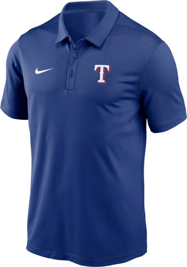 Nike Men's Texas Rangers Blue Franchise Polo