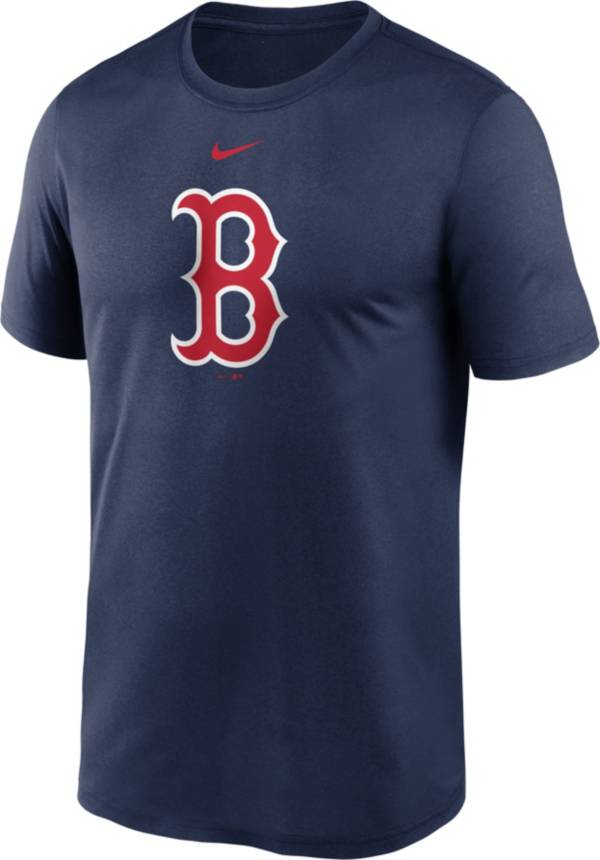 Nike Men's Boston Red Sox Navy Large Logo Legend Dri-FIT T-Shirt