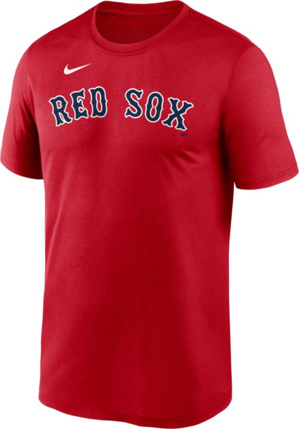 Nike Men's Boston Red Sox Red Wordmark Legend Dri-FIT T-Shirt
