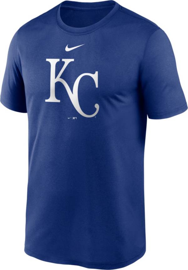 Nike Men's Kansas City Royals Blue Large Logo Legend Dri-FIT T-Shirt