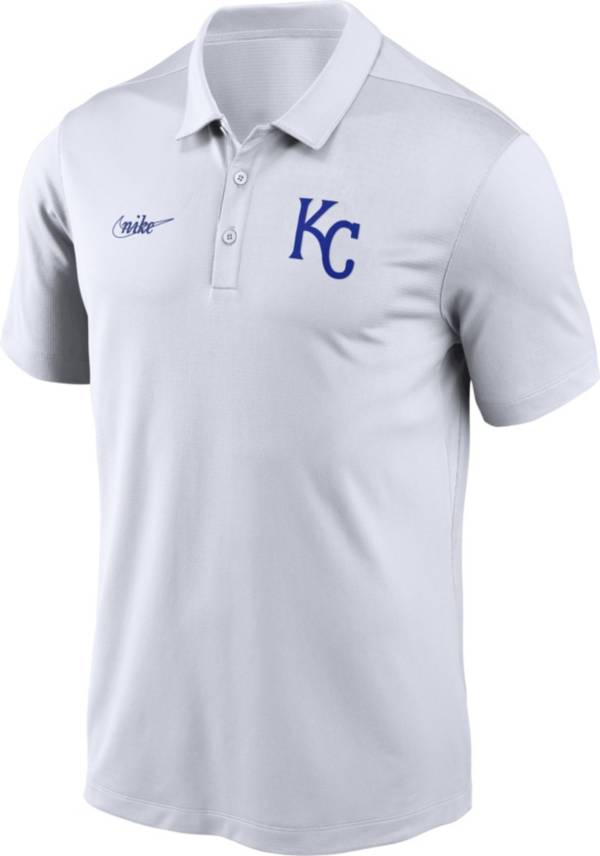 Nike Men's Kansas City Royals White Cooperstown Vintage Dri-FIT Franchise Polo