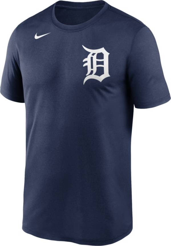 Nike Men's Detroit Tigers Navy Wordmark Legend Dri-FIT T-Shirt product image