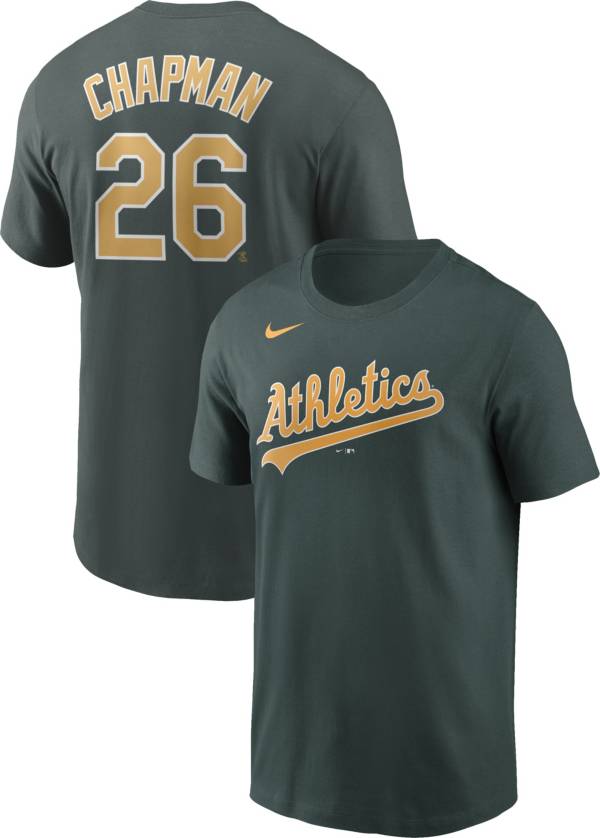 Nike Men's Oakland Athletics Matt Chapman #26 Green T-Shirt product image