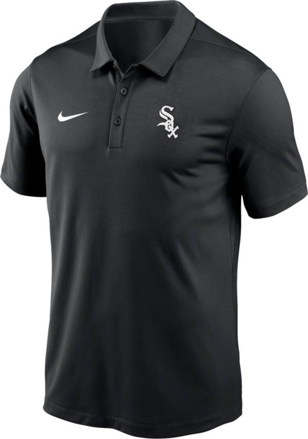 Nike Men's Chicago White Sox Black Franchise Polo