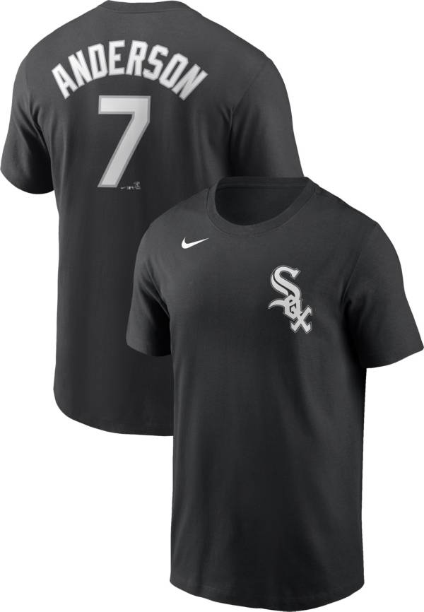 Nike Men's Chicago White Sox Tim Anderson #7 Black T-Shirt product image