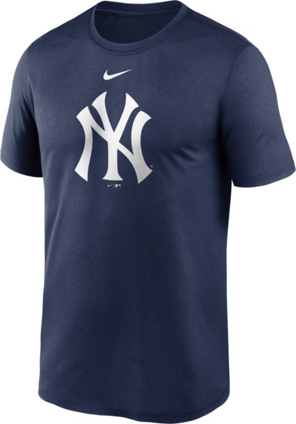 Nike Men's New York Yankees Navy Large Logo Legend Dri-FIT T-Shirt
