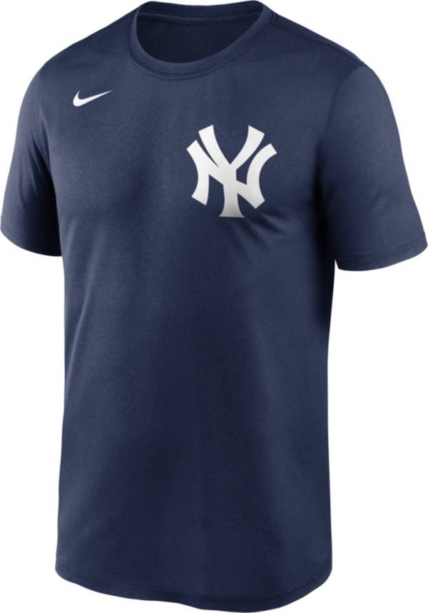 Nike Men's New York Yankees Navy Wordmark Legend Dri-FIT T-Shirt product image