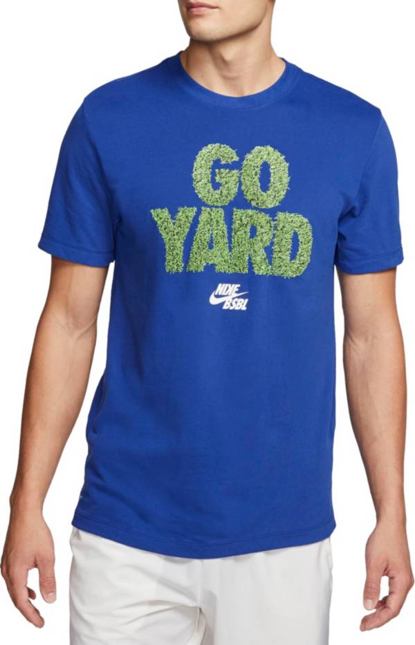 Nike Men's "GO YARD" Dri-FIT Cotton Baseball T-Shirt