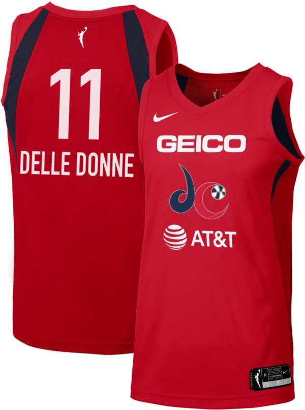 Nike Adult Washington Mystics Elena Delle Donne Dri-FIT Replica Jersey
