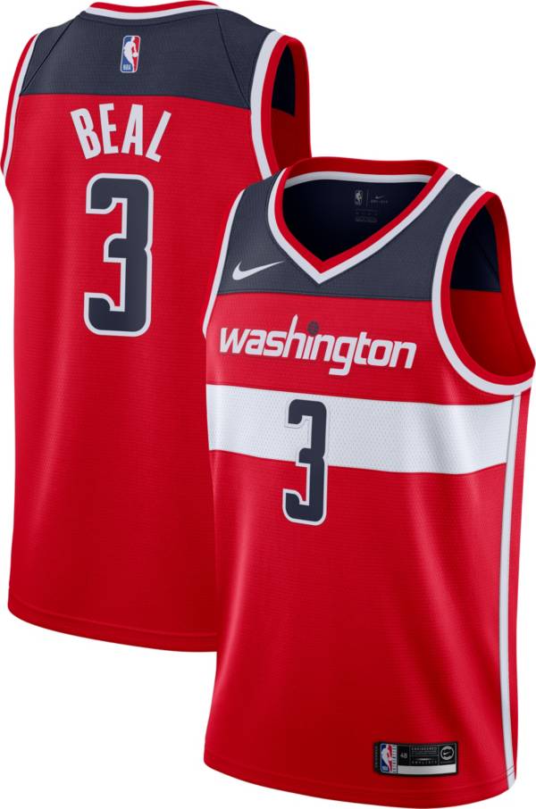 Nike Men's Washington Wizards Bradley Beal #3 Red Dri-FIT Swingman Jersey