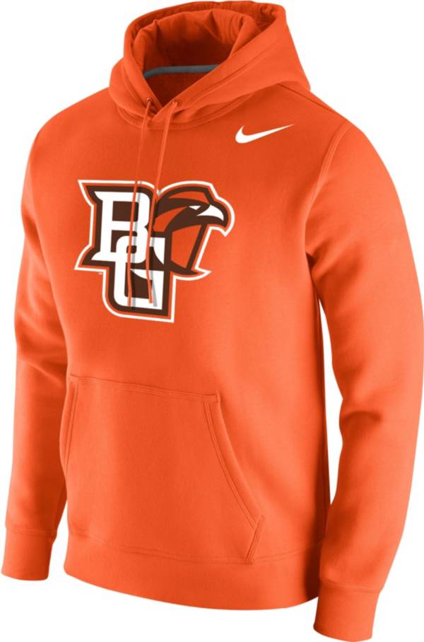 Nike Men's Bowling Green Falcons Brown Club Fleece Pullover Hoodie