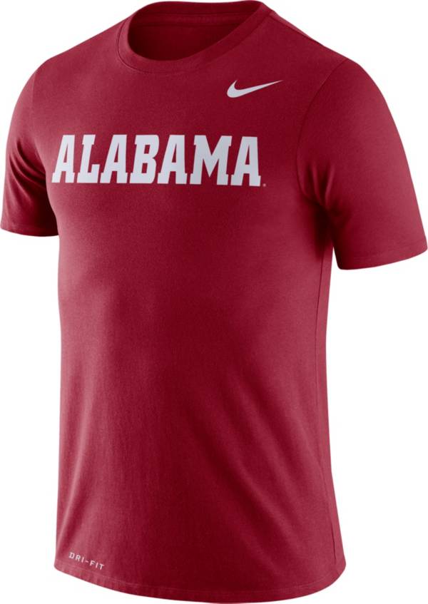 Nike Men's Alabama Crimson Tide Crimson Dri-FIT Legend Word T-Shirt