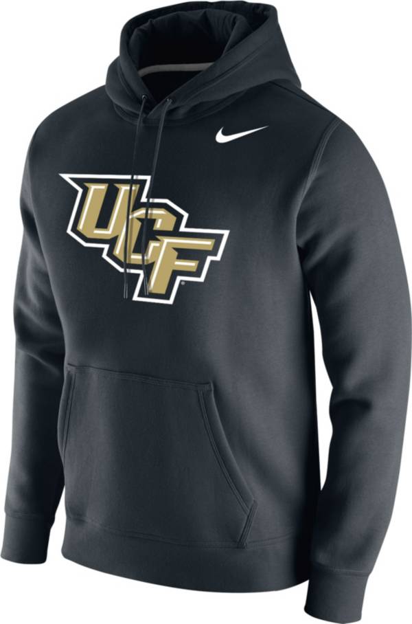 Nike Men's UCF Knights Club Fleece Pullover Black Hoodie