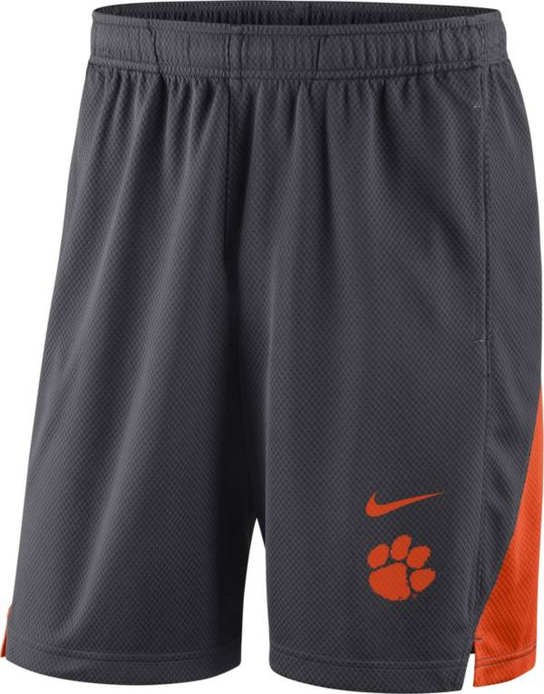 Nike Men's Clemson Tigers Grey Franchise Shorts