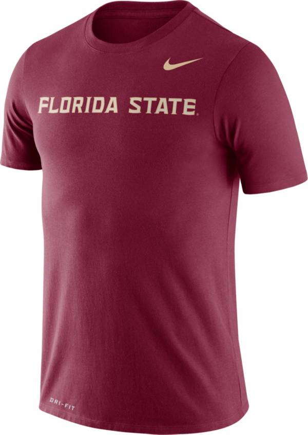 Nike Men's Florida State Seminoles Garnet Dri-FIT Legend Word T-Shirt