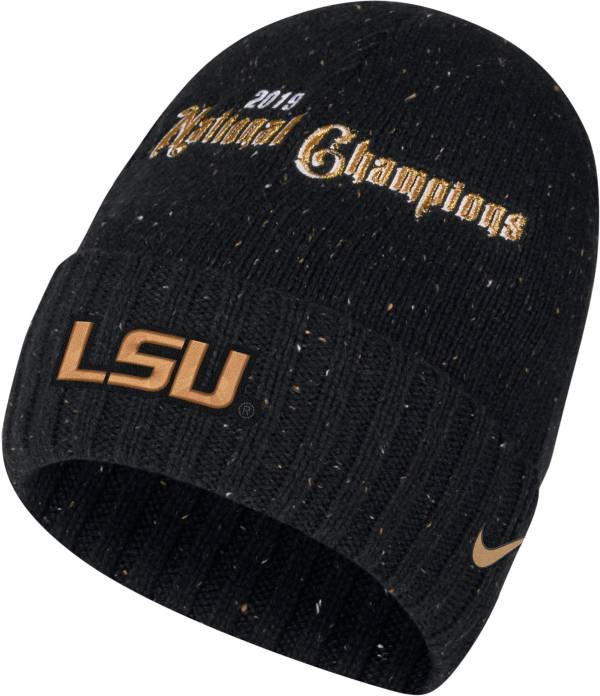 Nike Men's 2019 National Champions LSU Tigers Celebration Beanie