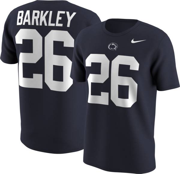 Nike Men's Penn State Nittany Lions Saquon Barkley #26 Blue Football Jersey T-Shirt