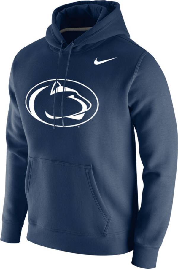 Nike Men's Penn State Nittany Lions Blue Club Fleece Pullover Hoodie