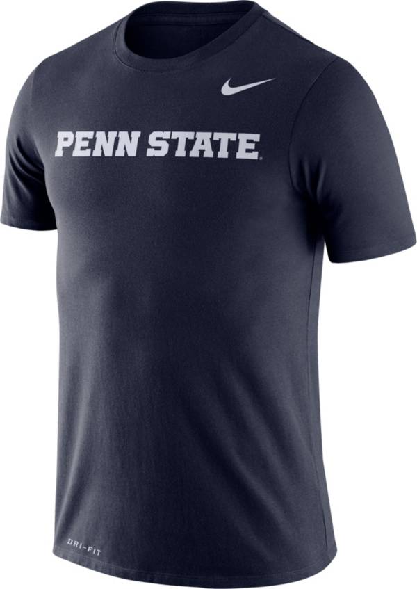 Nike Men's Penn State Nittany Lions Blue Dri-FIT Legend Word T-Shirt