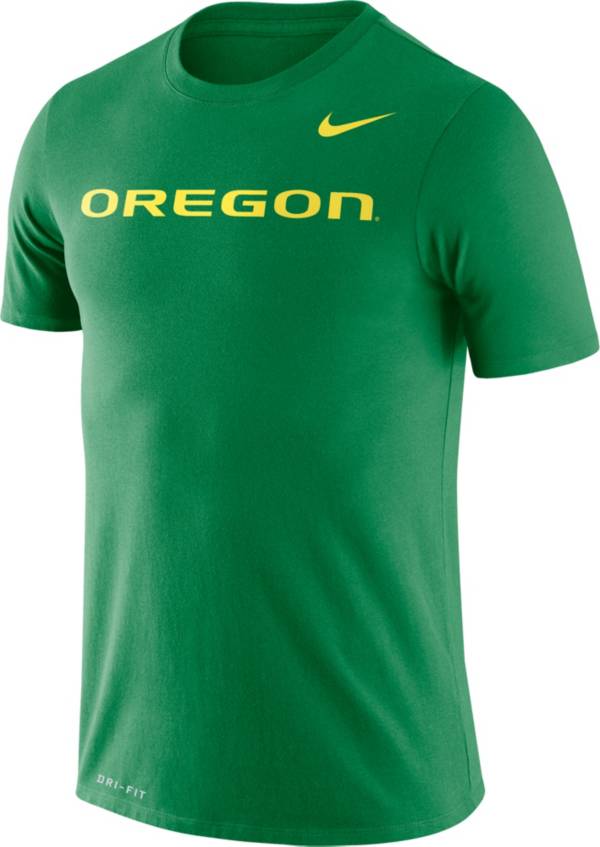 Nike Men's Oregon Ducks Green Dri-FIT Legend Word T-Shirt