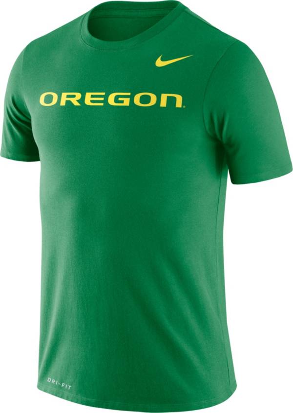 Nike Men's Oregon Ducks Green Dri-FIT Legend Word T-Shirt product image