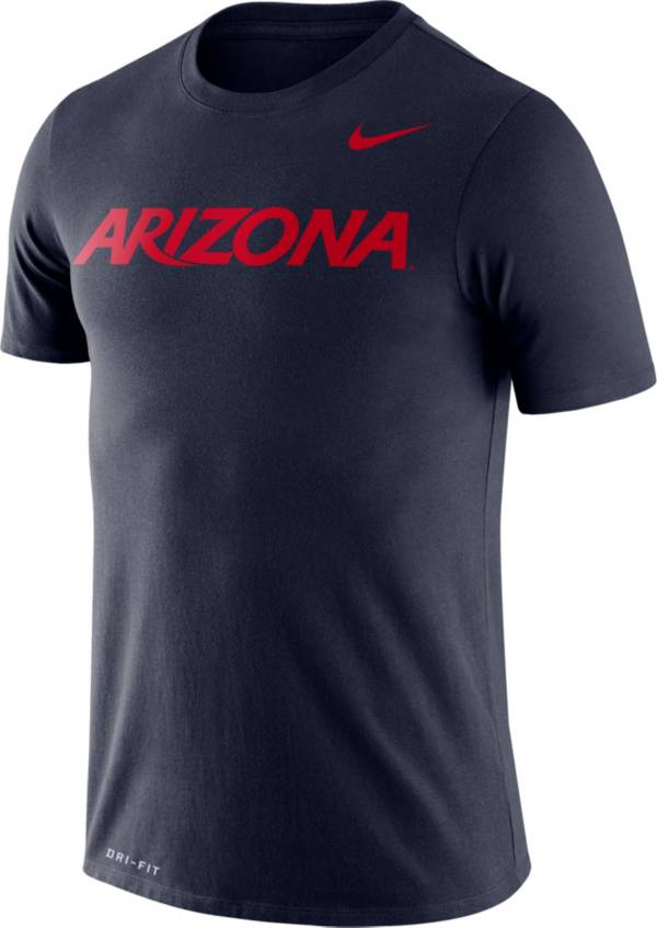 Nike Men's Arizona Wildcats Navy Dri-FIT Legend Word T-Shirt