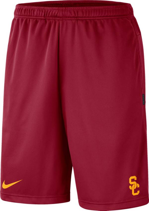 Nike Men's USC Trojans Cardinal Dri-FIT Coach Shorts