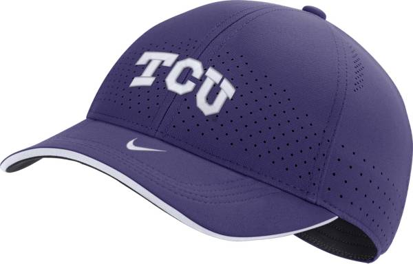 Nike Men's TCU Horned Frogs Purple AeroBill Classic99 Football Sideline Hat