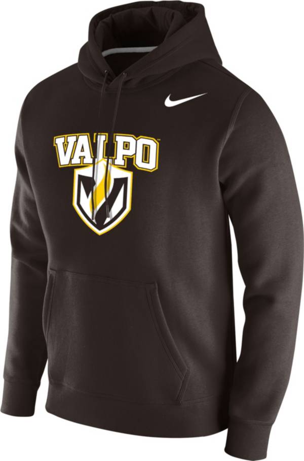 Nike Men's Valparaiso Beacons Brown Club Fleece Pullover Hoodie