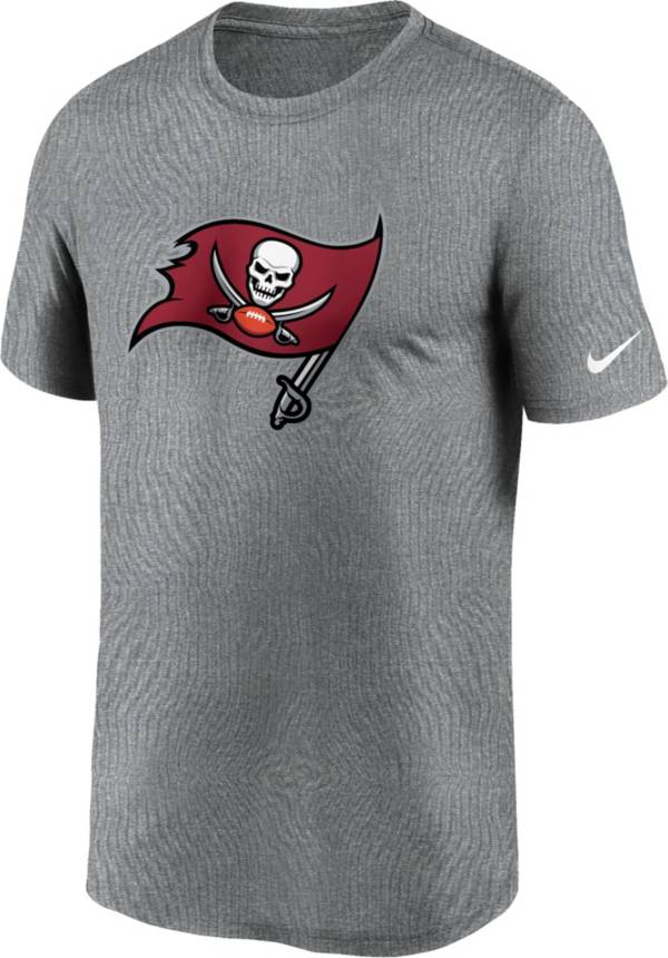 Nike Men's Tampa Bay Buccaneers Legend Logo Grey T-Shirt product image
