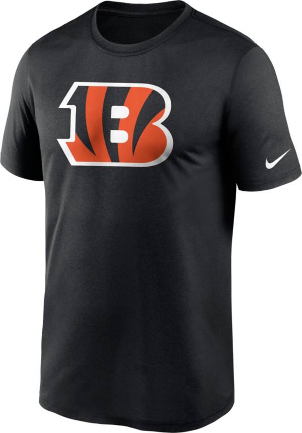 Nike Men's Cincinnati Bengals Legend Logo Black T-Shirt product image